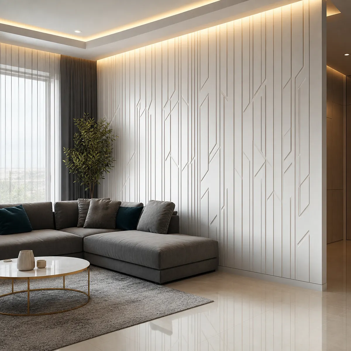PVC Dekor Panel ürün ve uygulama görünümü