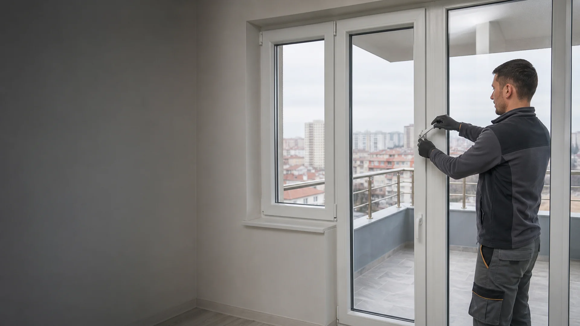 Ankara Etimesgut bölgesi için sıfır PVC pencere ve kapı üretimi
