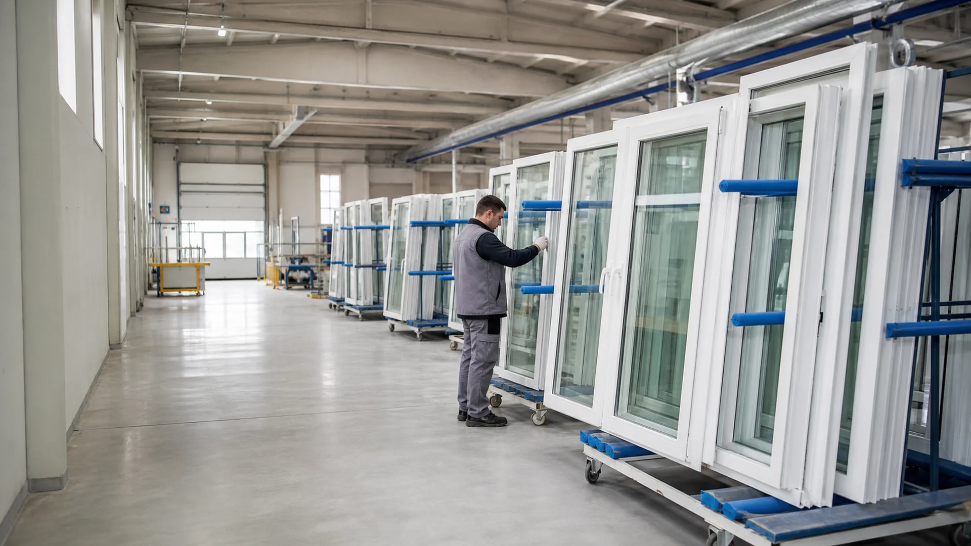 Ankara Polatlı bölgesi için sıfır PVC pencere ve kapı üretimi